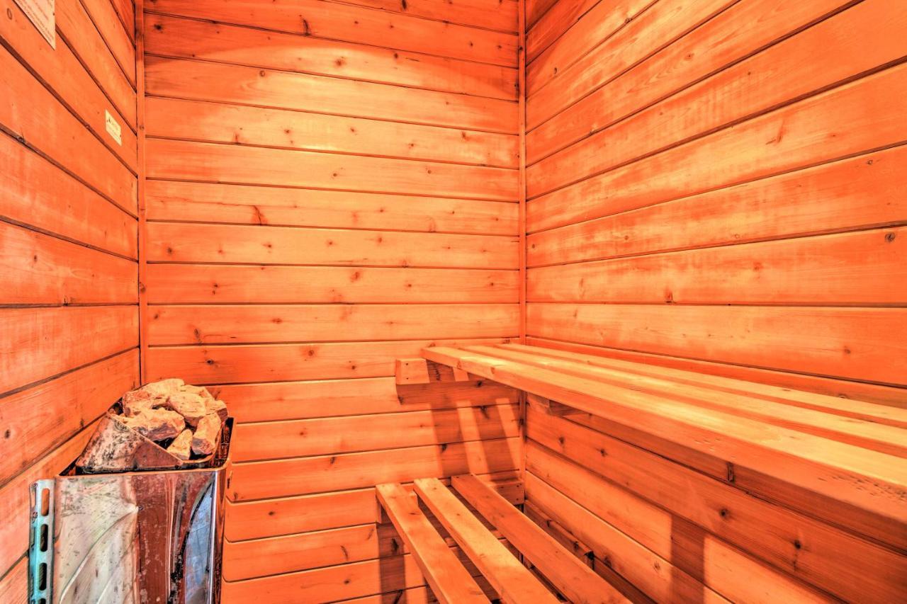 Pigeon Forge Cabin Sauna, Saltwater Pool And Views! Sevierville Εξωτερικό φωτογραφία